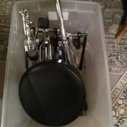 Drum Set With Stool