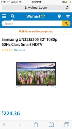 Samsung 32" smart tv