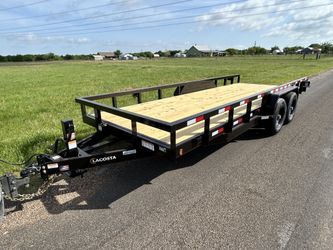 Brand New 7’x20’ Heavy Duty Utility Equipment Tandem Axle Trailer With Ramps