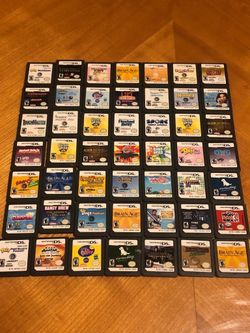 NINTENDO DS w/ 50 GAMES