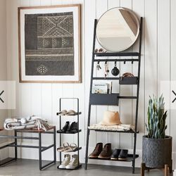 Pottery Barn All In 1 Shelf Unit W Mirror 
