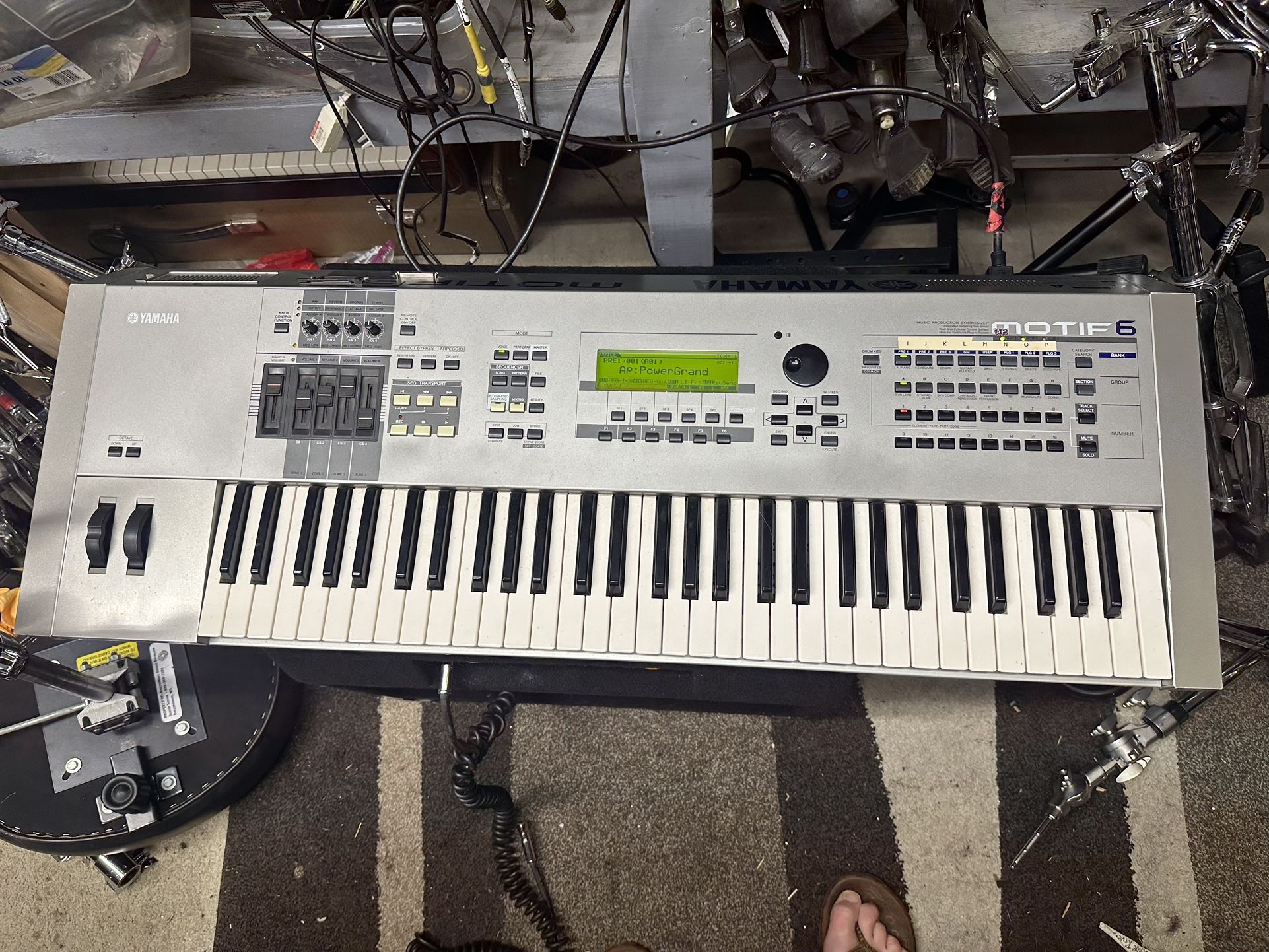Yamaha Motif 6 Workstation