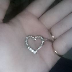 Heart Diamond Necklace 