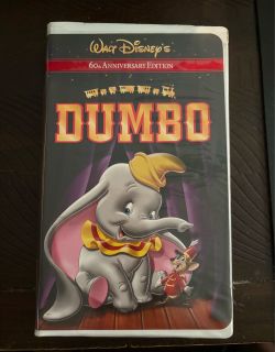 Walt Disney's Dumbo 60th Anniversary Edition VHS