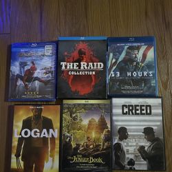 DVDs And Blue rays 