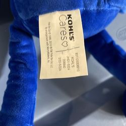 Kohls Blue Plush 