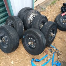 Solid Rubber Wheels 
