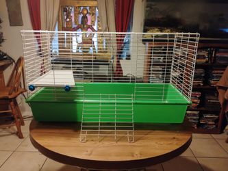 Large Rabbit/Guinea pig Cage roughly around 42X18
