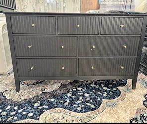 Royalcraft Black 7-Drawer Dresser