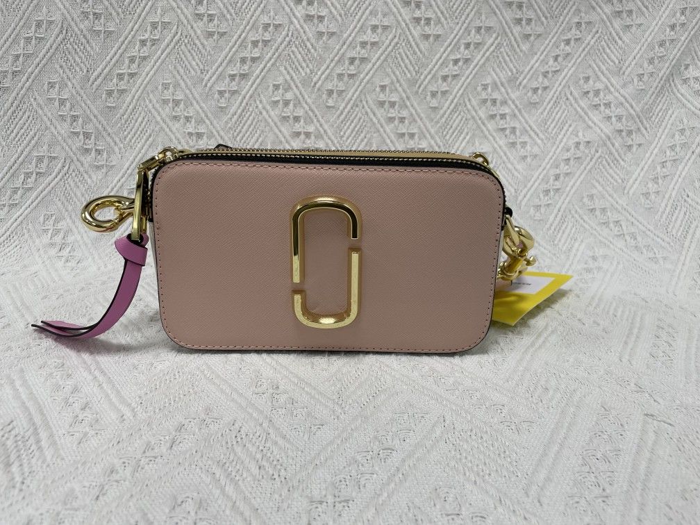 Marc Jacobs Snapshot Crossbody Bag Tart Pink Multi