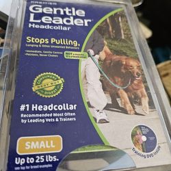 Premier Gentle Leader Head Collar Small RED for dogs to 25lbs with DVD.