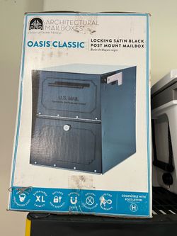 Oasis Locking XL Mailbox and Post