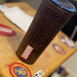 Corkcicle Marvel 24 oz Stainless Steel Insulated Coffee Tumbler Black Mug Cup