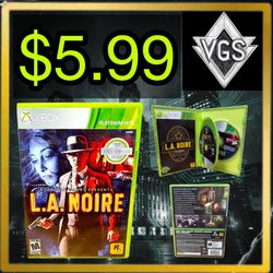 *RETRO* L.A. Noire Xbox 360 2011