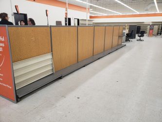 4x4 Self Standing, Double Sided Shelfing