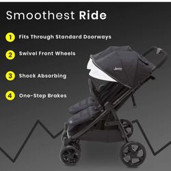 Light Weight Double Stroller