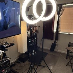 Two 19” Ring Lights