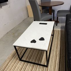 Faux Marble Coffee Table