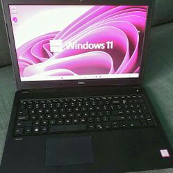 DELL LAPTOP  NOTEBOOK 15" UNLOCKED   WINDOWS 11 8GB RAM  256ssd  COMPUTER FREE CHARGER works great 