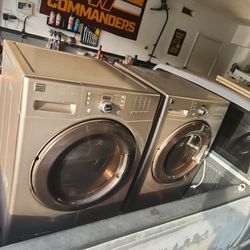 Kenmore washer & dryer gas