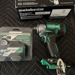 Brand New Metabo 18v 1/2in Impact Wrench w/ New Sealed Battery