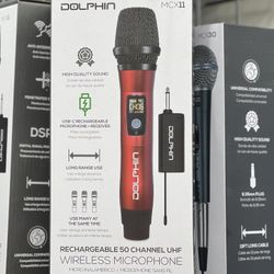 NEW Dolphin MCX11 Wireless Microphone- 50 Channels