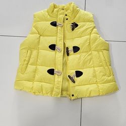 Girls L 10-12 yellow Vest 