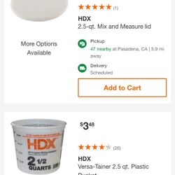 Paint Mixing Buckets