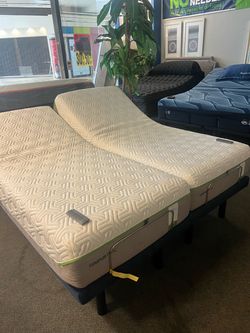 🔥Tempur California split king adjustable set $1299🔥