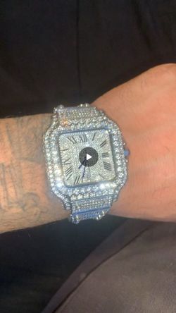 Moissanite watch