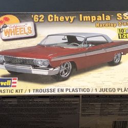 Model Kit 62 Chevy impala SS hard top model KIT