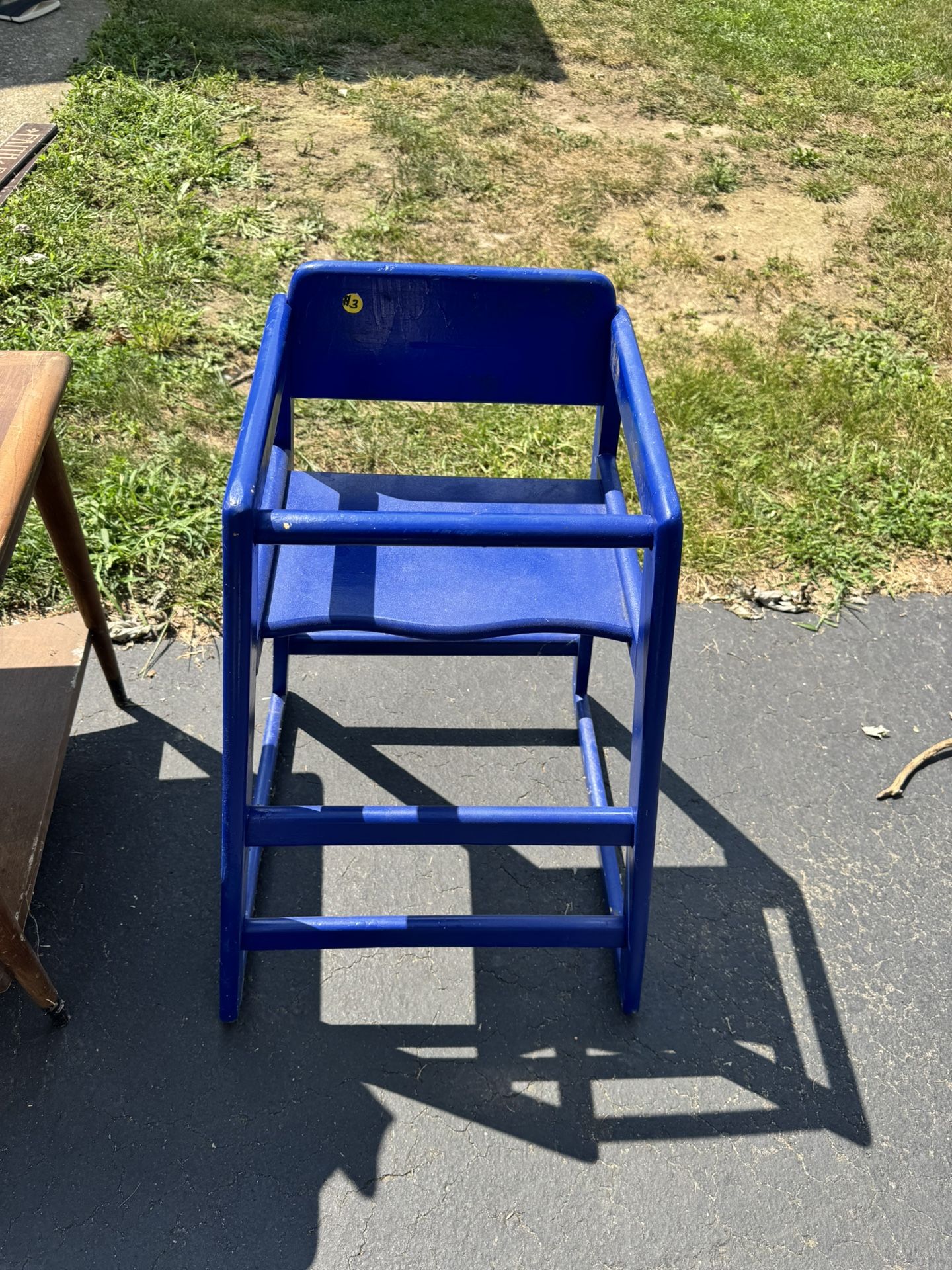 Wooden High Chair