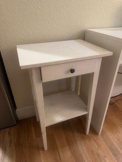 White Ikea Night Stands