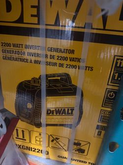 Dewalt 2200w inverter generator