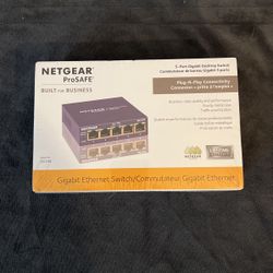 Netgear ProSafe GS105 Gigabit Desktop LAN Switch