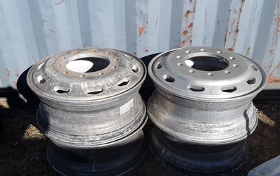 INTERNATIONAL Alcoa Aluminum 22.5" x 9" 10 Lug Truck Rim Wheel - Set of 4