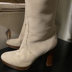Vero Cucio Made In Italy Knee Boots Size36