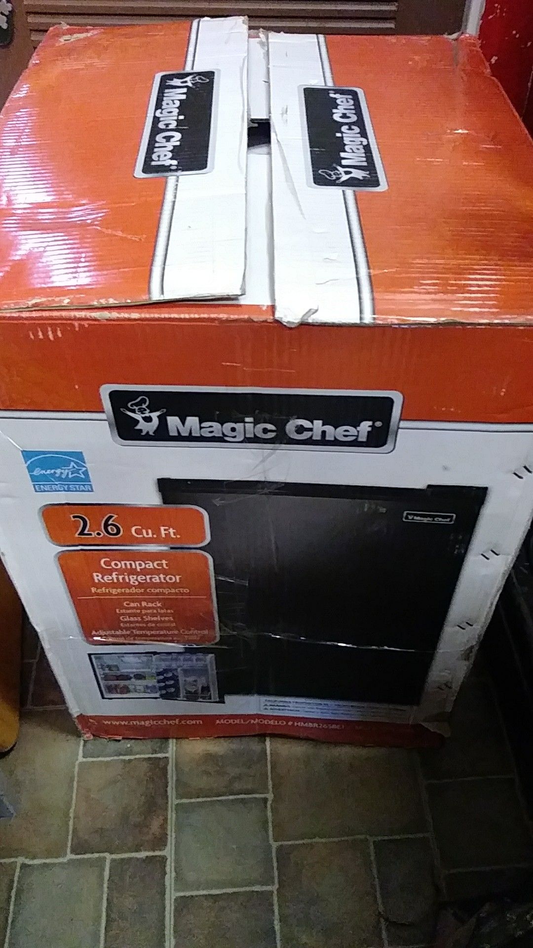 Magic Chef 2.6 CU.Ft. Compact Refrigerator