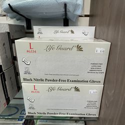 Disposable nitrile gloves in all sizes 100 count per box Financing Available  NO INTEREST ✅