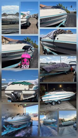 214 larson. Deck boat
