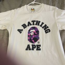 Purple Camo Bape Shirt