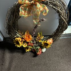 Fall Wreath Decoration