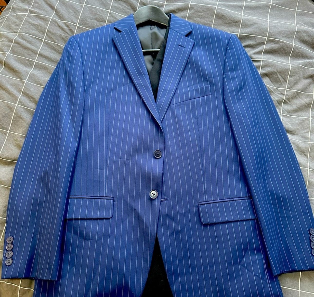 Men’s Navy Suit Jacket Size M 38S
