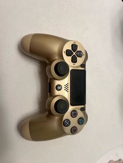 playstation controller (gold edition)