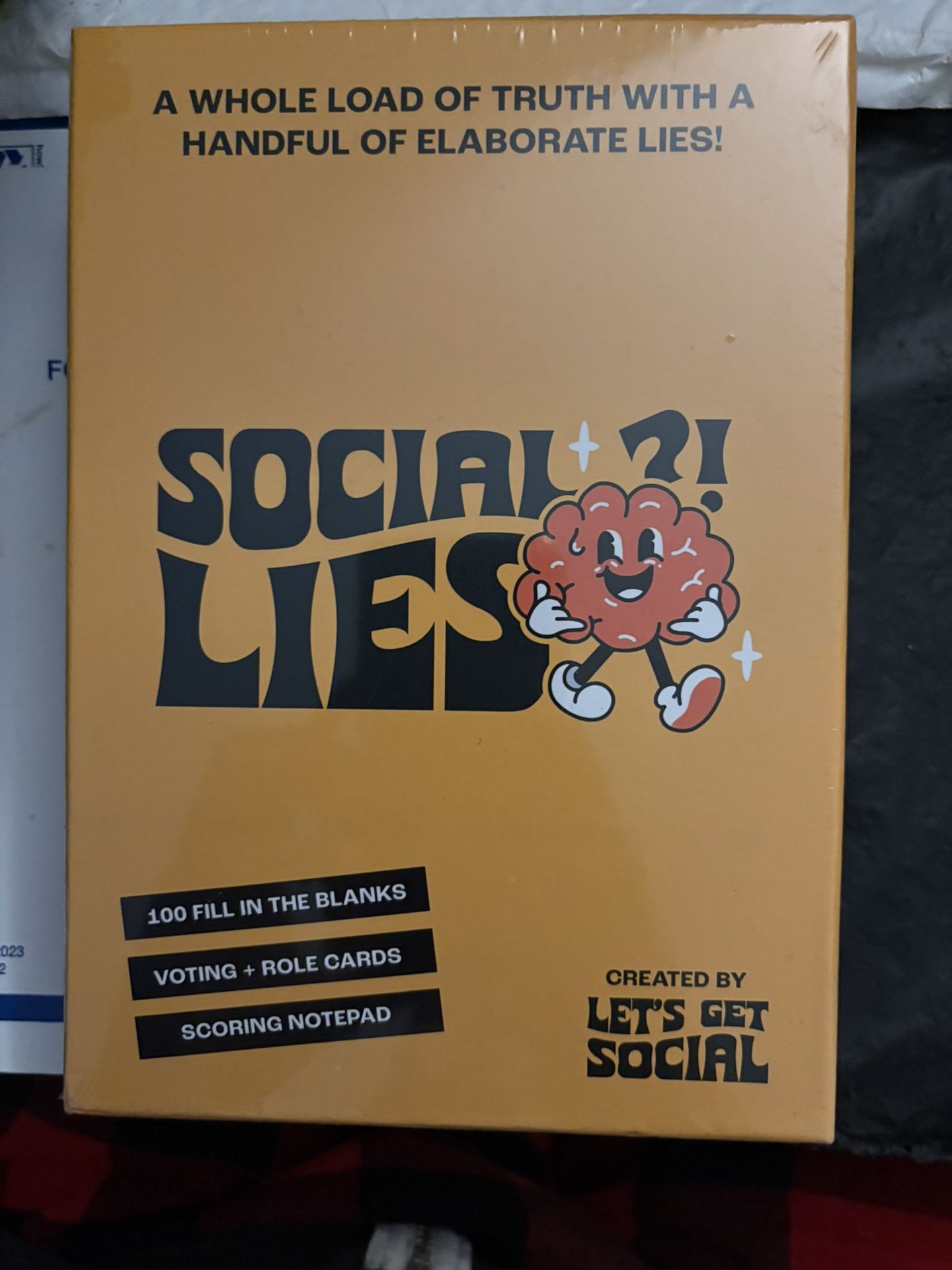 BRAND NEW SEALED Social Lies-Let’s Get Social