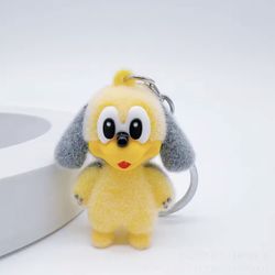  New Disney Donald Duck and Goofy Keychain.