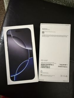 iPhone 16 Pro Max Box