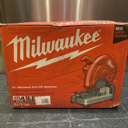 Milwaukee 6177-20 Chop Saw 14" 15 Amp Abrasive Cut-Off Machine