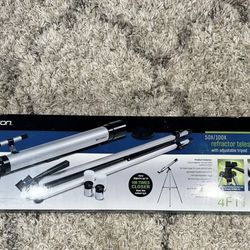 Emerson 50x / 100x Refraction Telescope With Tripod