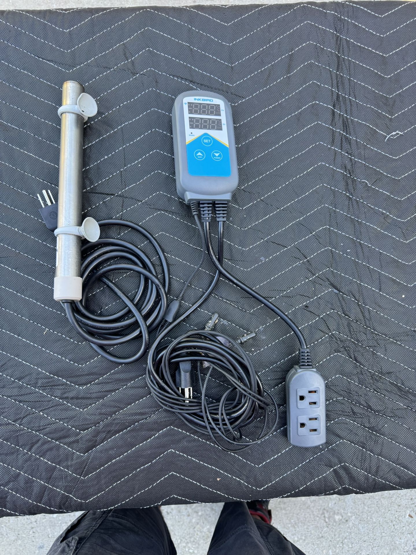 Ink bird Controller And 600W Heater